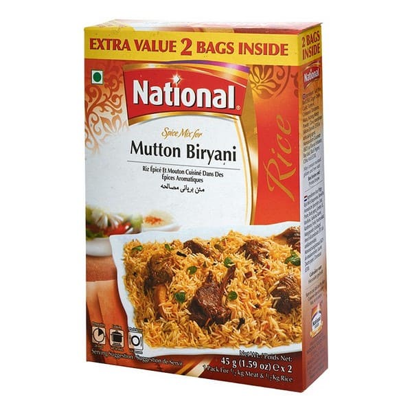 NATIONAL MUTTON BIRYANI 100GM