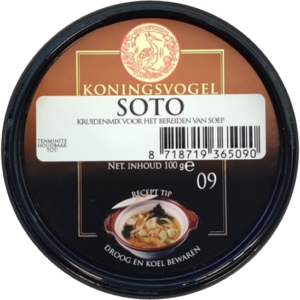 KONINGSVOGEL SOTO 100GM
