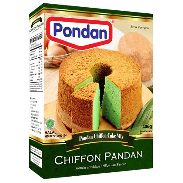 Pondan Pandan Chiffon Cake Mix