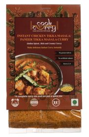 Cook Curry-  Chicken/Paneer Tikka Curry