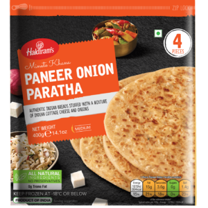 Haldirams Paneer Onion Paratha