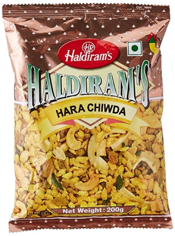 Haldiram’s Hara Chiwda 200 Gr.