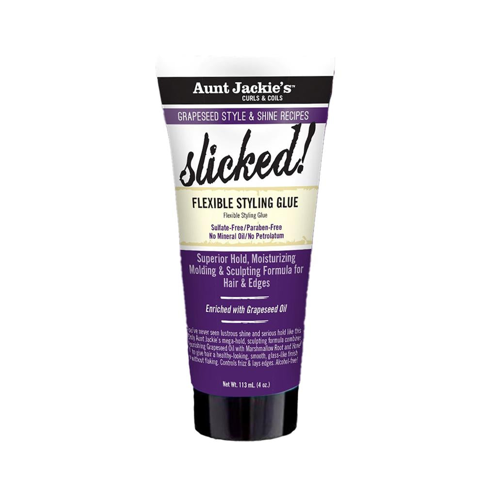 Aunt Jackie's Grapeseed Slicked! Flexible Styling Glue 113ml / 4oz