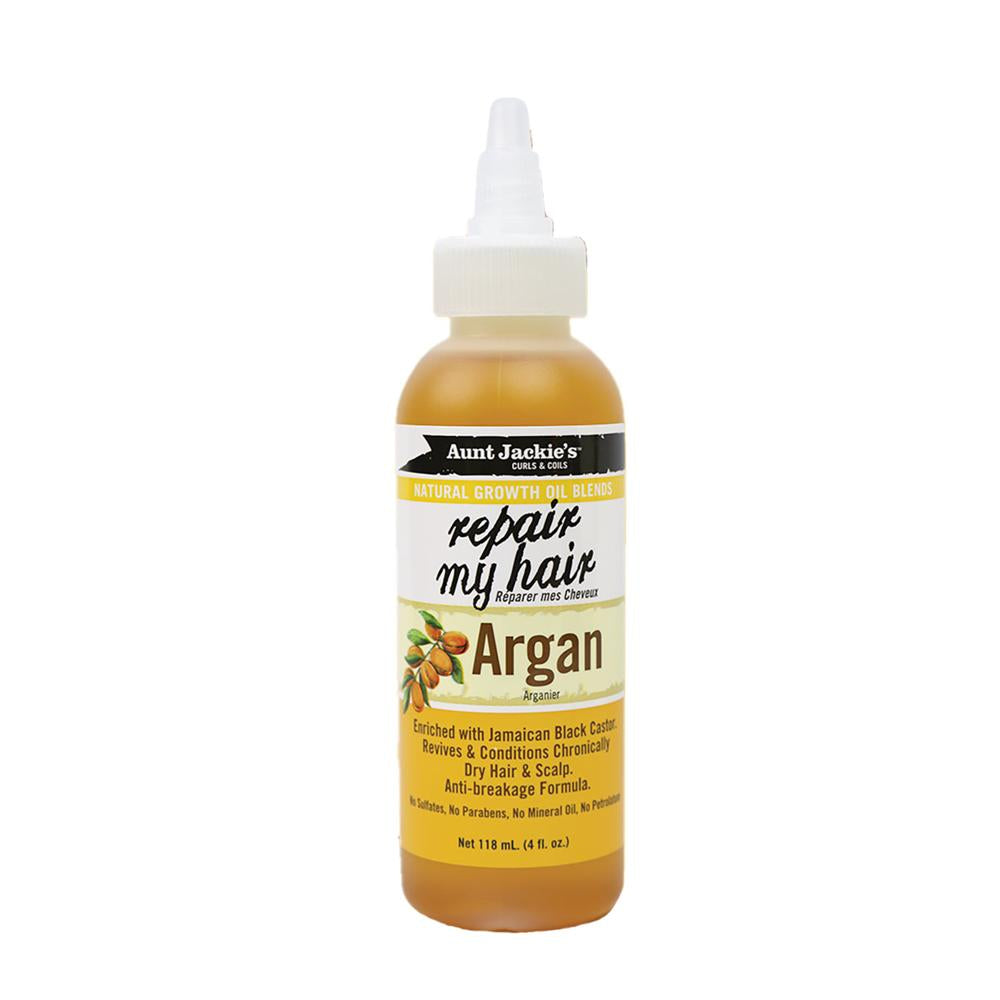 Aunt Jackies Natural Growth Oil Repair My Hair Argan 118ml/ 4oz