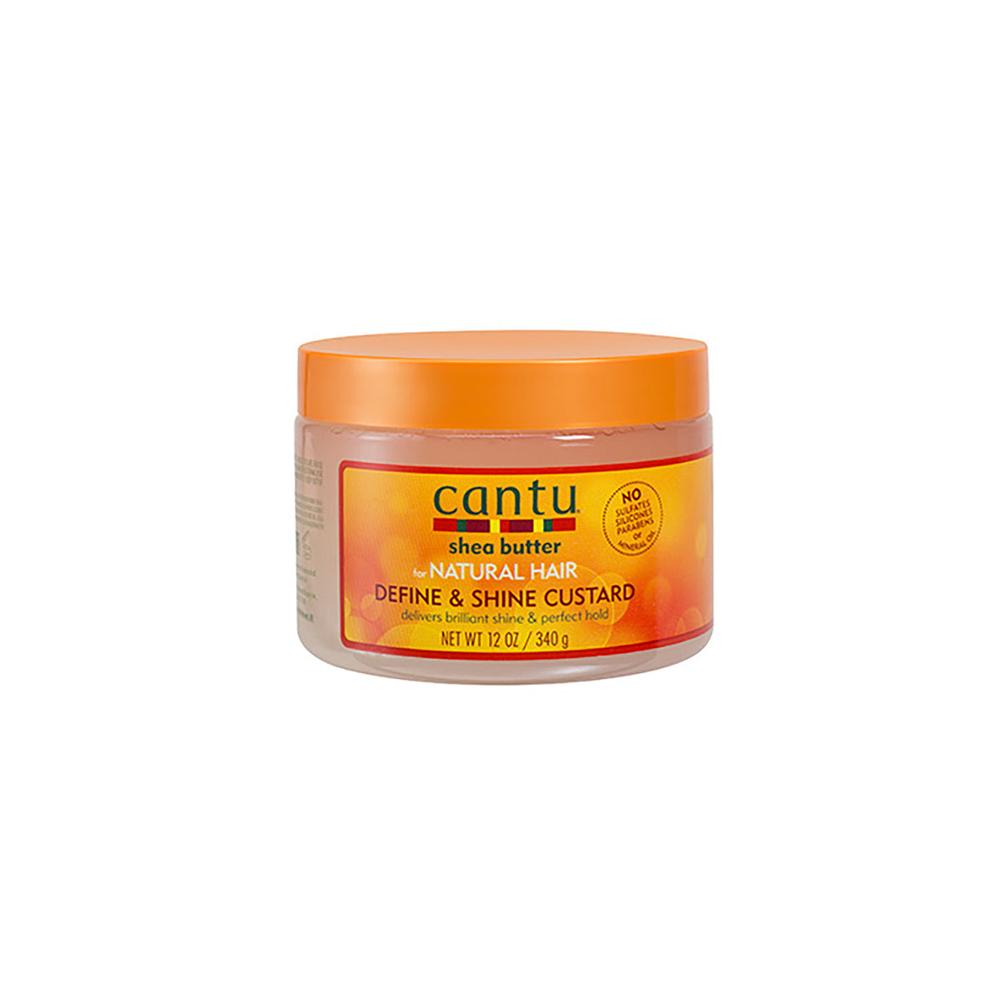 Cantu Shea Butter Natural Hair Define & Shine Custard - 340 Gr