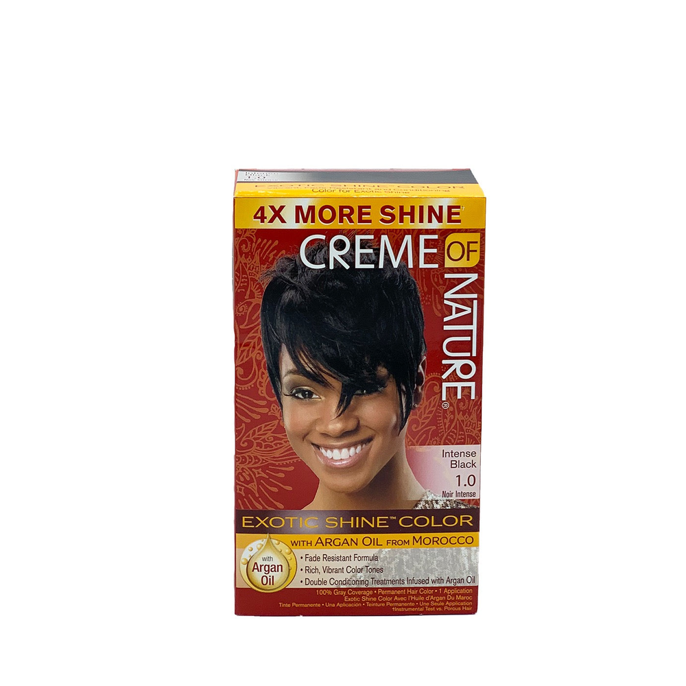 CREME OF NATURE 1.0 INTENSE BLACK PERMANENTE HAARKLEURING