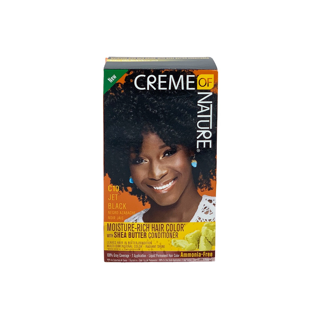 Creme of Nature Ammonia Free Haircolor C10 - Jet Black