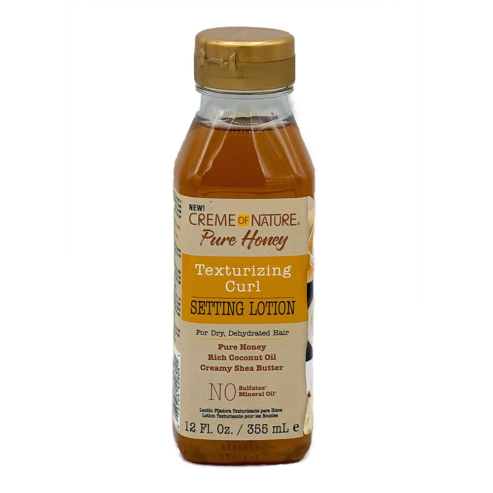 Creme Of Nature Pure Honey Texturizing Curl Setting Lotion - 355ml