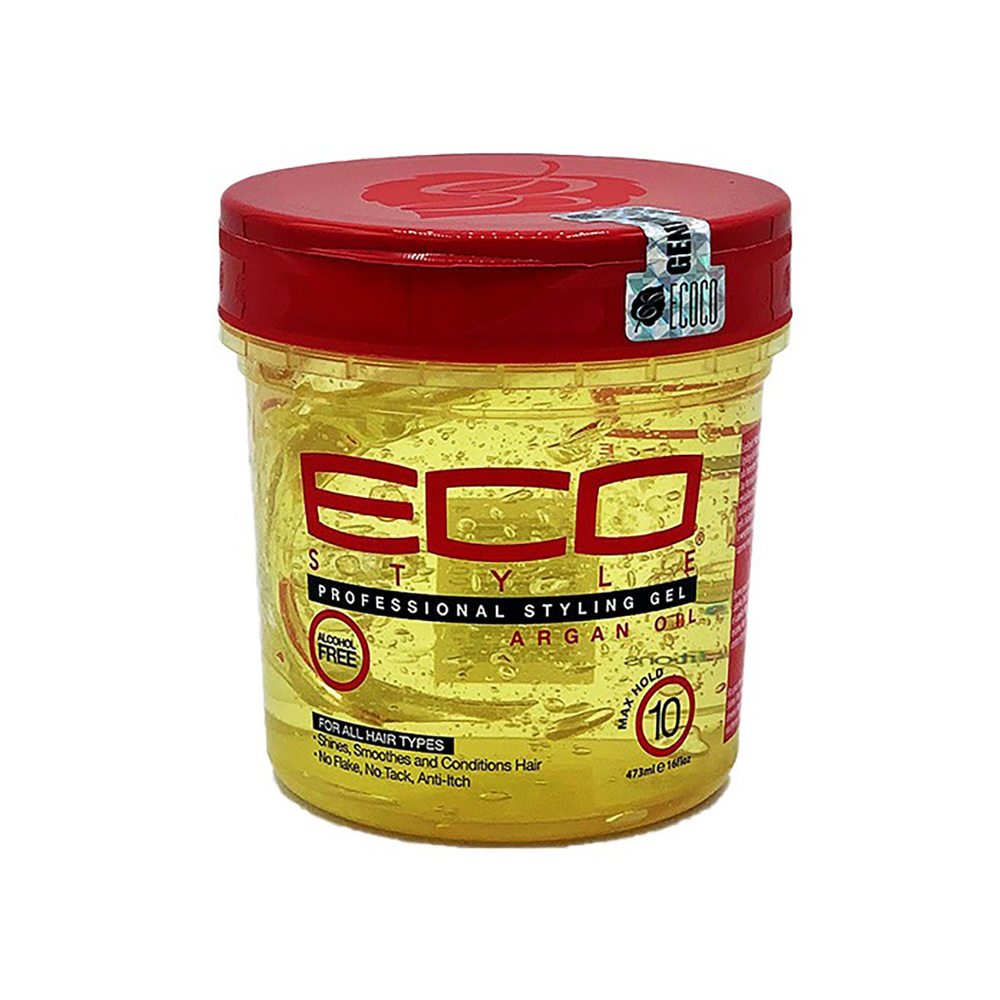 Eco Style Argan Oil Styling Gel - 473ml | CG Friendly | BeCurly.nl