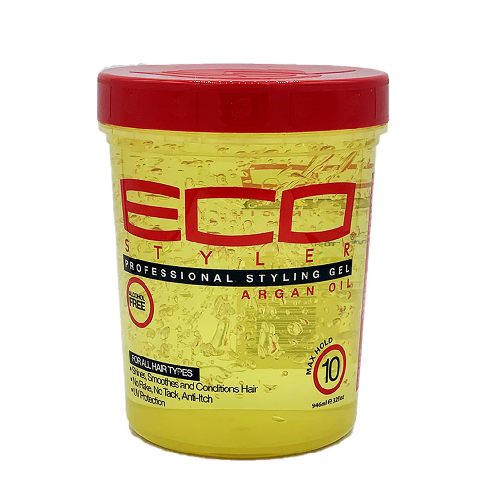 Eco Style Professional Styling Gel Argan Oil Max Hold 946ml