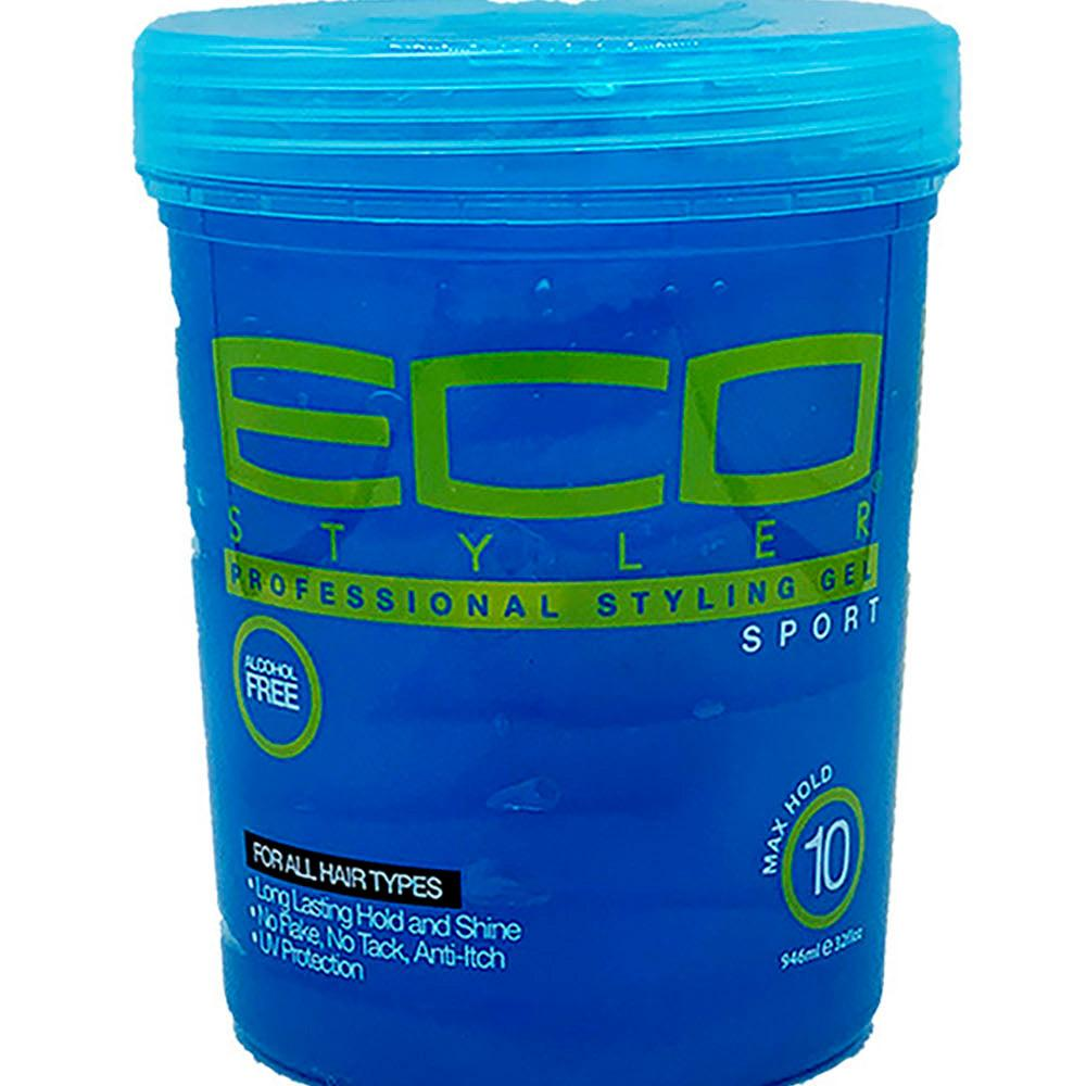 Eco Style Professional Styling Gel Sport Blue - 946ml | CG Friendly | BeCurly.nl