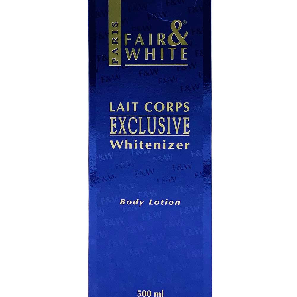 Fair & White Exclusive Whitenizer Body Lotion - 500ml | BeCurly.nl