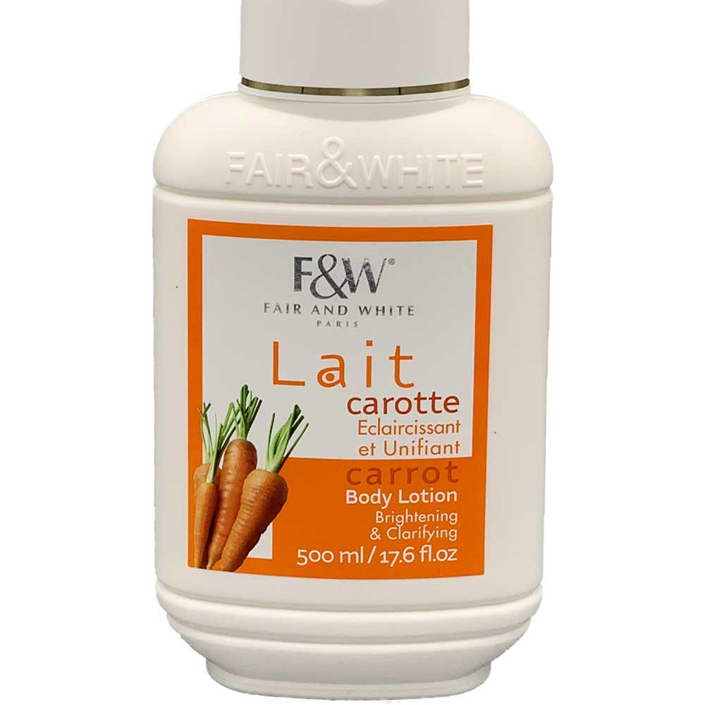 Fair & White Original Carrot Body Lotion - 500ml | BeCurly.nl