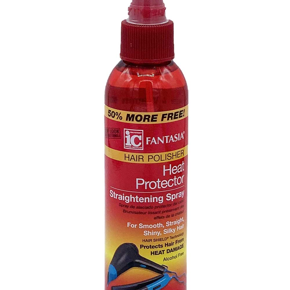 Fantasia IC Hair Polisher Heat Protector Straightening Spray - 178ml | BeCurly.nl