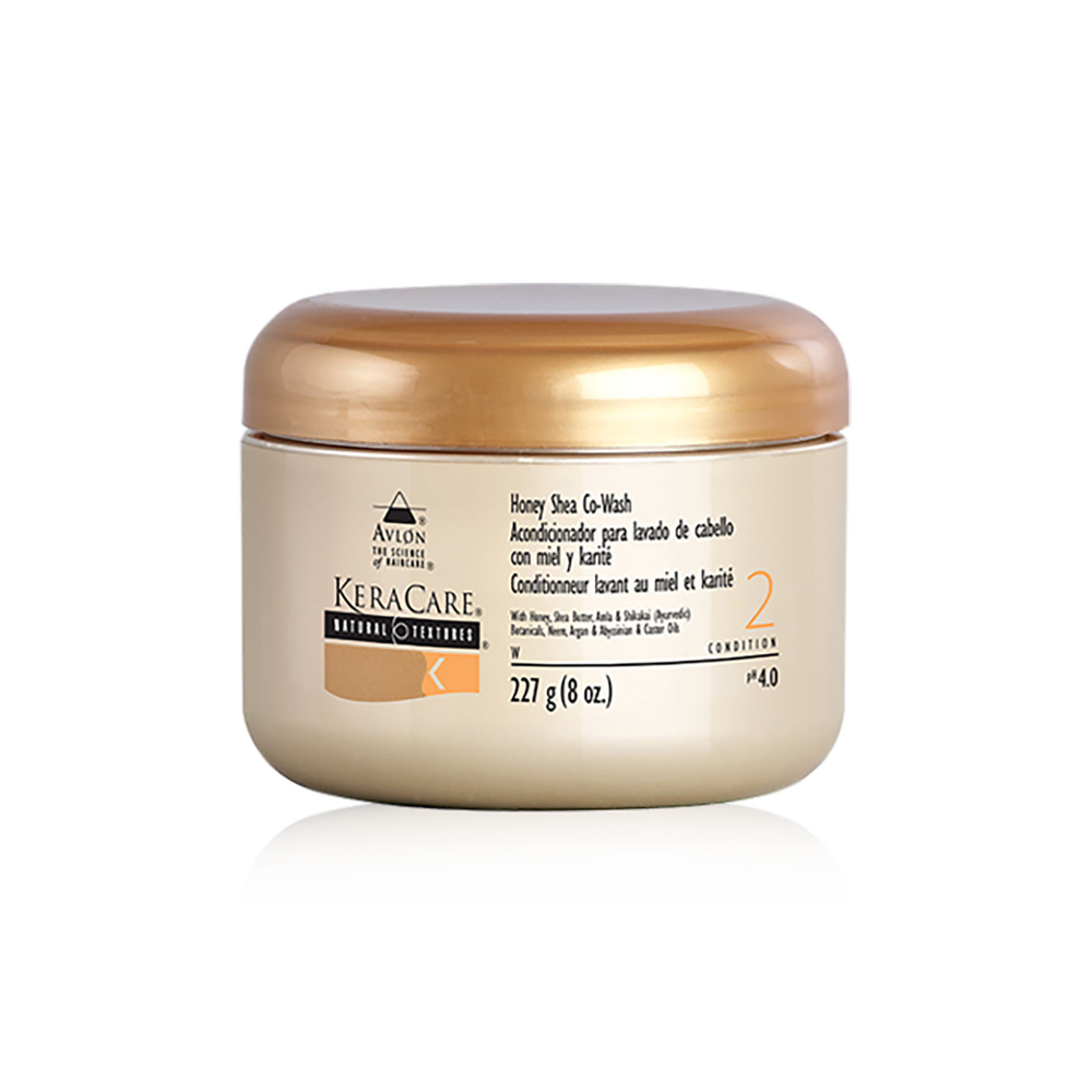 KeraCare Natural Textures Honey Shea Co-Wash - 227Gr | BeCurly.nl