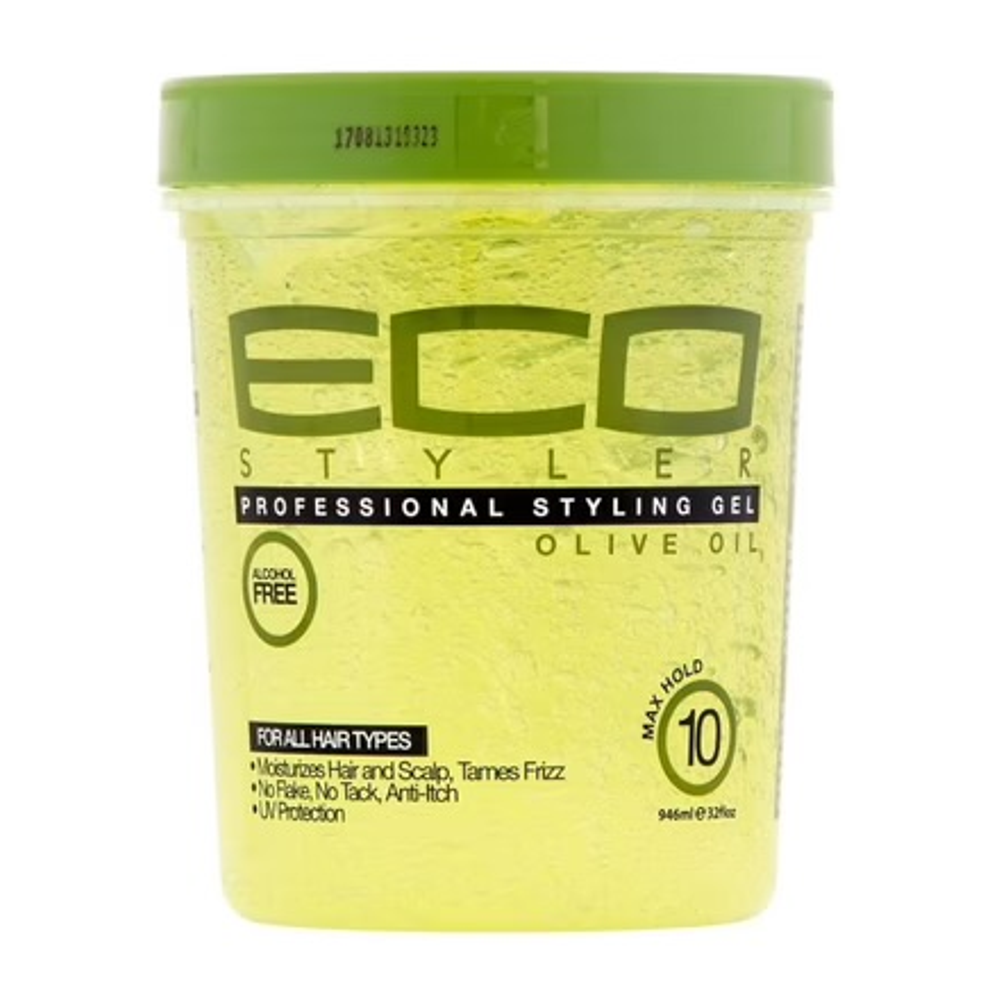 Eco Style Professional Styling Gel Olive Oil Max Hold - 946ml | CG Friendly | BeCurly.nl