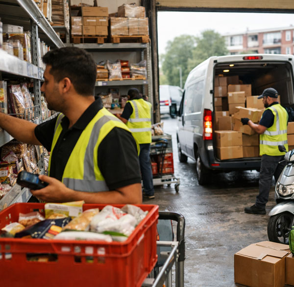 Lokale Efficientie En Eigen Bezorgservice
