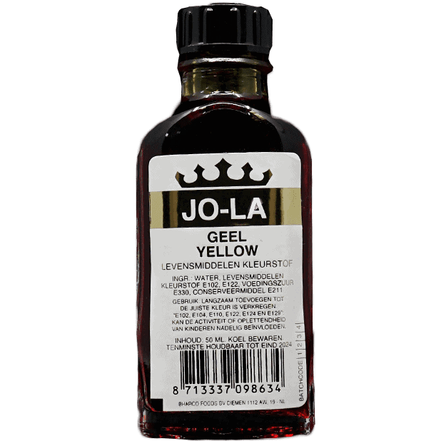 Jo-La Essence: Geel 50ml 1 Jo-La Essence: Geel 50ml