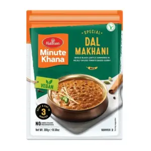 Haldiram’s Ready to Eat Dal Makhani 300G – Kant-en-Klare Romige Linzen Curry