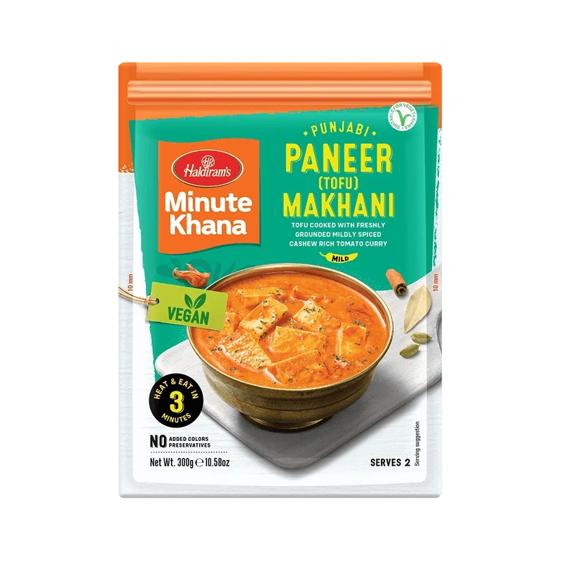 Haldiram's Ready to Eat Paneer (Tofu) Makhani 300G – Kant-en-Klare Romige Indiase Curry 1 Haldiram's Ready to Eat Paneer (Tofu) Makhani 300G – Kant-en-Klare Romige Indiase Curry