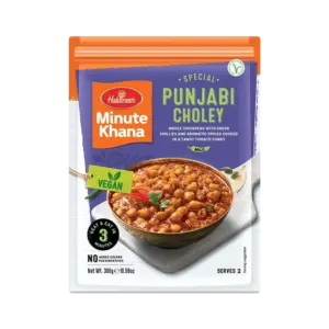 Haldiram's Ready to Eat Punjabi Choley 300g – Kant-en-Klare Kikkererwten Curry