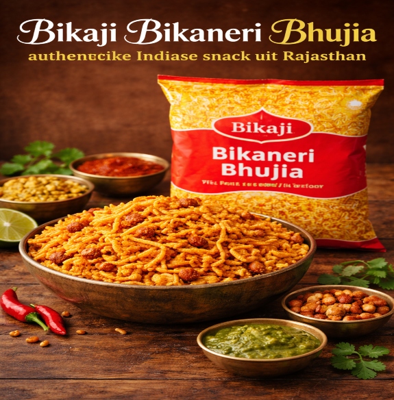 Bikaji Bikaneri Bhujia Authentieke Indiaase Snack Rajasthan