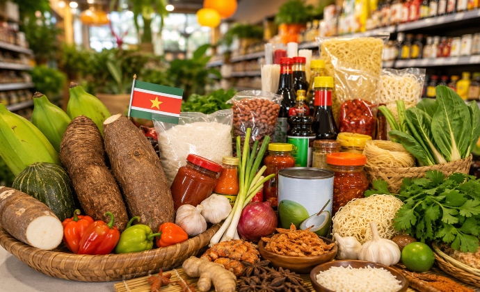Een Dak Veel Voordelen Multiculturele Supermarkt