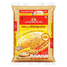 Aashirvaad Atta Multigrains 10kg Meergranen Atta Voor Roti Chapati En Gezonde Maaltijden
