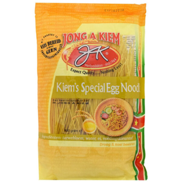 JONG A KIEM KIEM'S SPECIAL EGG NOODLES 400GM