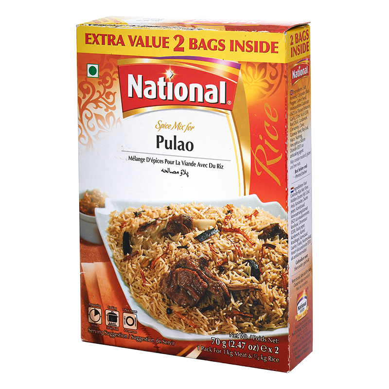 NATIONAL PULAO MIX 140GM
