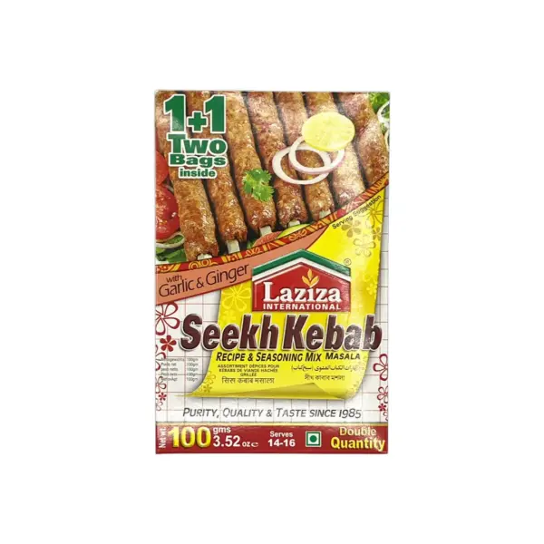LAZIZA SEEKH KEBAB 100GM