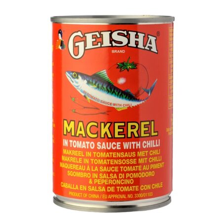 GEISHA MACKEREL TOMATO CHILI 425GM