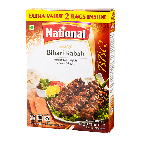 NATIONAL BEHARI KABAB 100GM