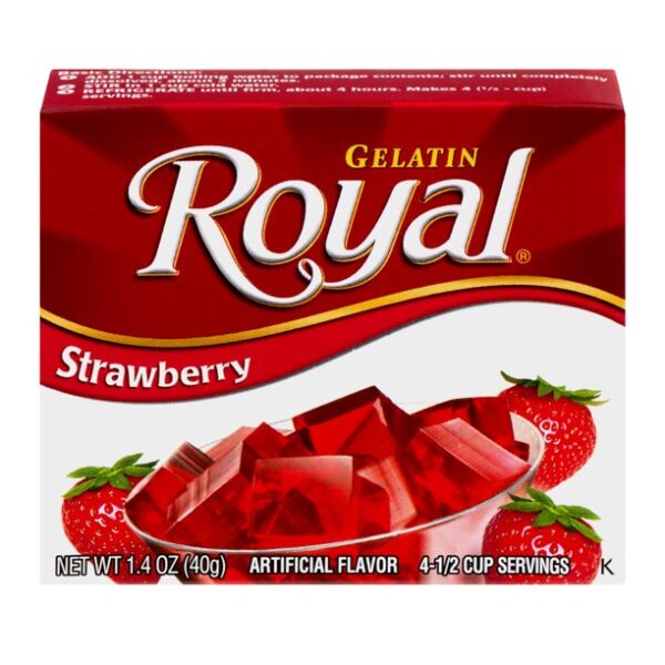 Royal Gelatin Aardbei