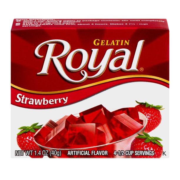Royal Gelatin Aardbei