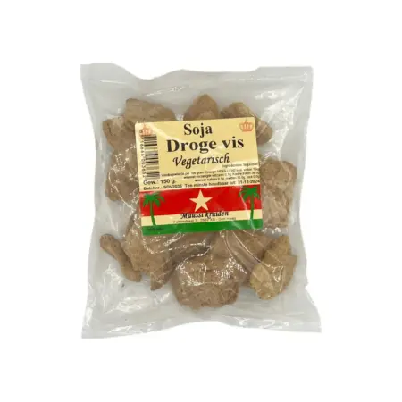 MAUSSI SOJA DROGE VIS 150GM