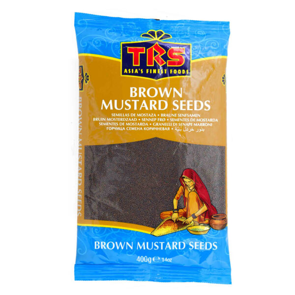 TRS BROWN MUSTARD SEEDS 400GM