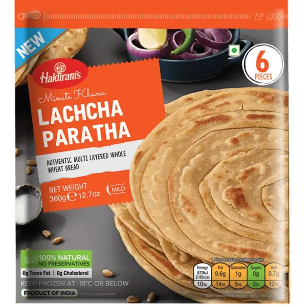HALDIRAM LACHCHA PARATHA 6PCS