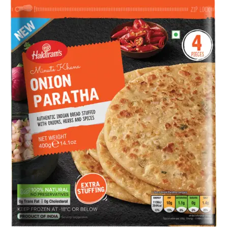 HALDIRAM ONION PARATHA 4ST