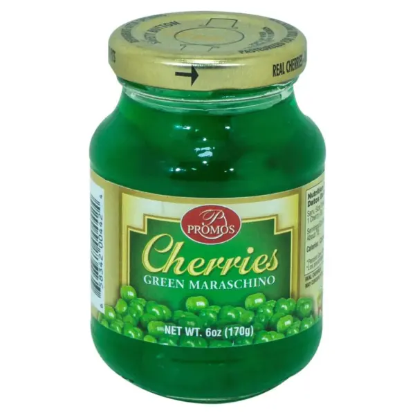 PROMOS GREEN CHERRIES 170GM