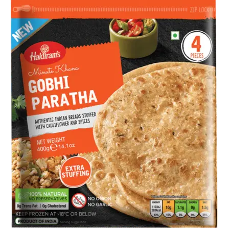 HALDIRAM GOBI PARATHA 4PCS