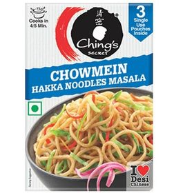 Chings Chowmein Hakka Noodles Masala 3Pack (60g)