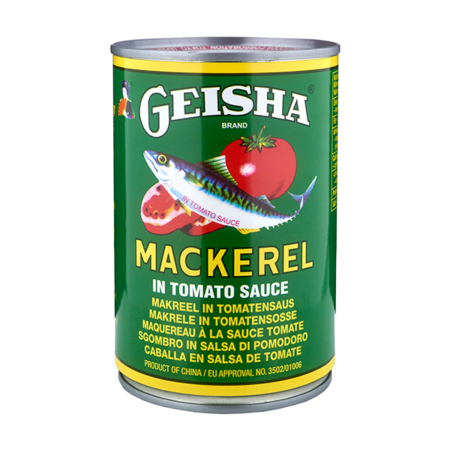 GEISHA MACKEREL TOMATO 425GM