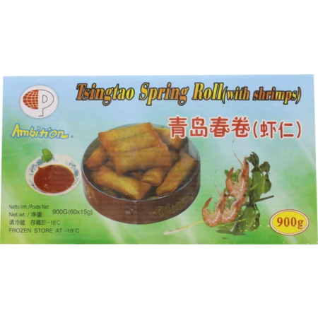 TSINGTAO LOEMPIA WITH SHRIMP 60ST