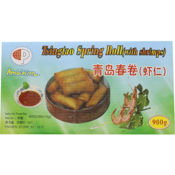 TSINGTAO LOEMPIA WITH SHRIMP 60ST