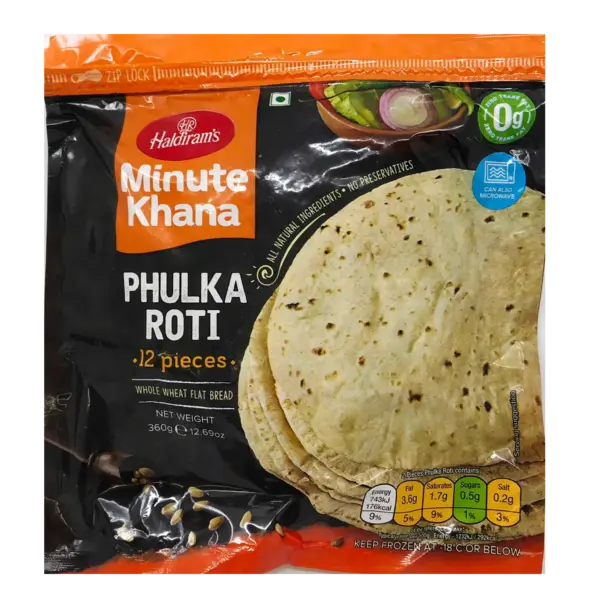 HALDIRAM PHULKA ROTI 12ST