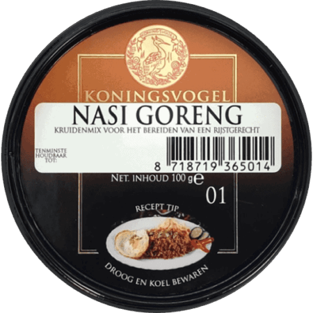 KONINGSVOGEL NASI 100GM