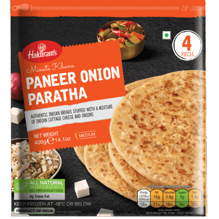 Haldirams Paneer Onion Paratha