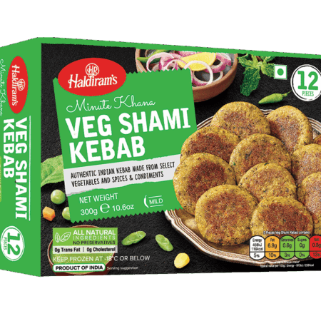 Haldiram’s Veg Shami Kebab