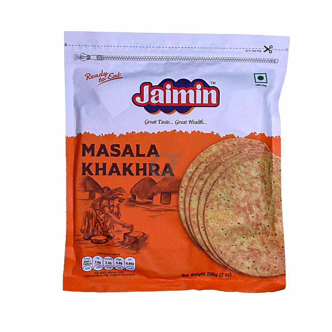 Jaimin Masala Khakhra 200 Gr.